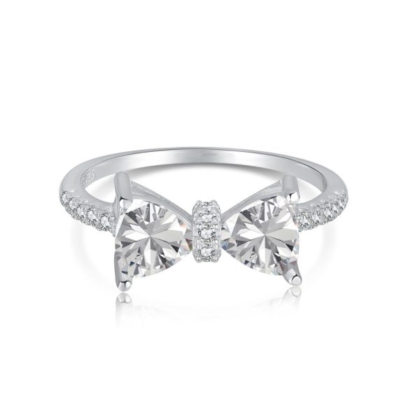 S925 Sterling Silver Bow Women's Ring - Image 2
