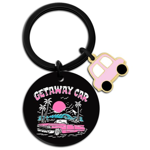 Stainless Steel Pendant Key Ring - Image 9