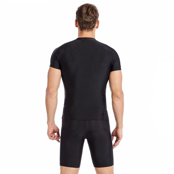 Outdoor Sports Tight Diving Suit Short Sleeved Separate Swimsuit - Image 3