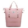 Travel Bag Large Capacity Double Expansion Portable Sports Gym Bag Student Luggage Bag Storage Bag - Image 5