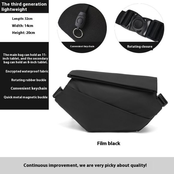 Crossbody Multifunctional Sports Fitness Chest Bag - Image 8