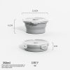 Travel Outdoor Silicone Folding Lunch Box - Image 7