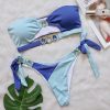Sexy Crystal Diamond Bikini Detachable Chest Pad Splicing Chest Strap Split Swimsuit - Image 6