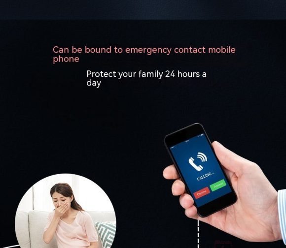 Remote Mobile Phone Alarm For Elderly Household Emergency Button - Image 2