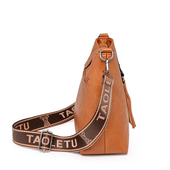Retro Women's Leisure Bucket Bag Shoulder Messenger Bag - Image 3