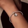 Coffee & Book Pendant S925 Sterling Silver Scattered Beads