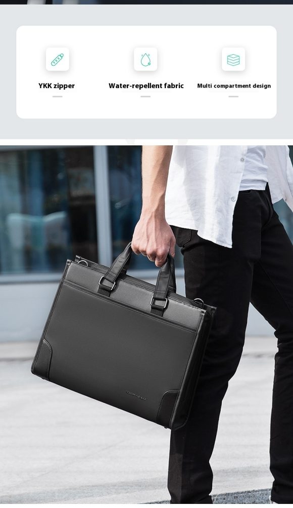 Men's Business Handheld Notebook Computer Briefcase - Image 7