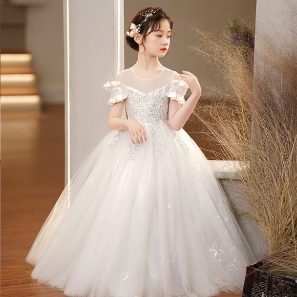 Spandex Princess Dress For Girls Tulle Tutu - Image 5