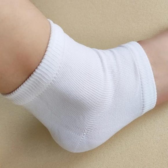 Gel Heel Socks Men And Women Pure - Image 8