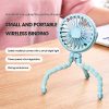 Multi Functional Children's Stroller Mini Fan Portable USB Charging Small Fan Octopus