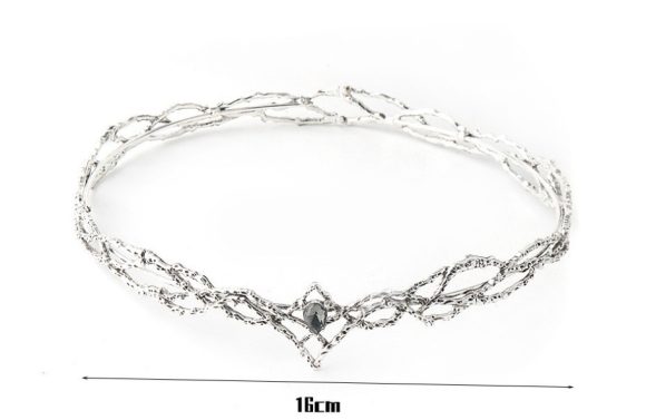 Gem Crystal Crown Hair Clasp Ladies - Image 7
