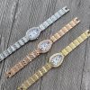Women's Elegant Fashion Steel Belt Quartz Watch - Image 4