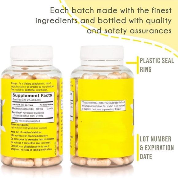 Nicotinamide B3 Supplement Capsule - Image 3