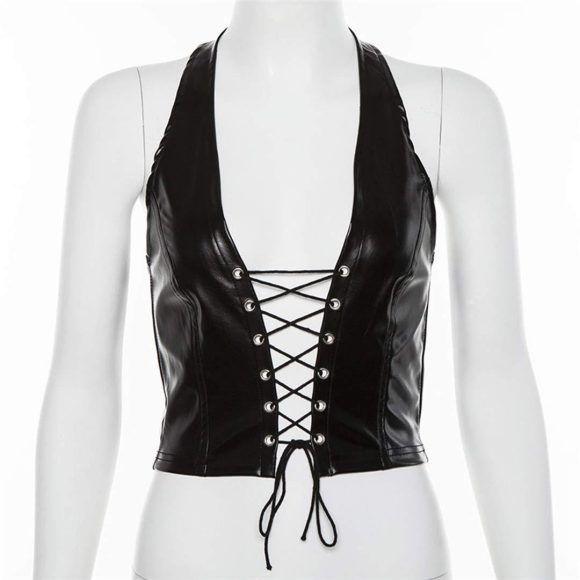 British Halter Cut-out Strap Underwear - Image 4