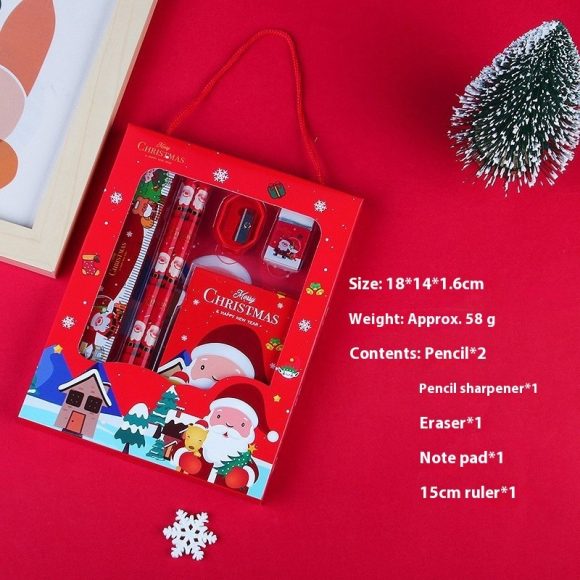 Suit Stationery Portable 6-Piece Gift Box Children Christmas - Image 2