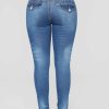 Ripped hole fashion Jeans Women High Waist skinny pencil Denim Pants Elastic Stretch embroidery sexy Jeans women high street - Image 3