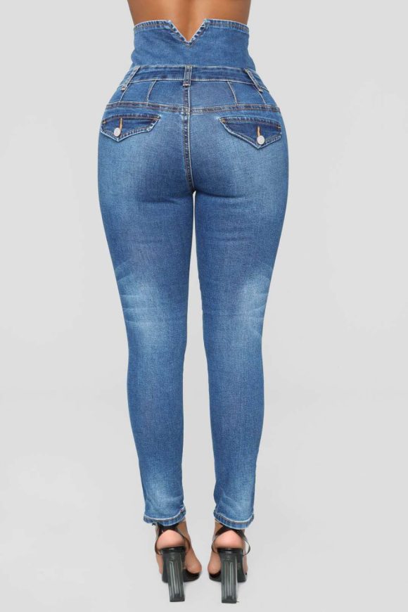 Ripped hole fashion Jeans Women High Waist skinny pencil Denim Pants Elastic Stretch embroidery sexy Jeans women high street - Image 3