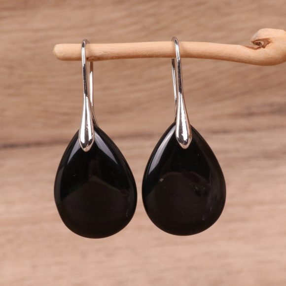 Natural Crystal Water Drop Earrings Women - Image 7
