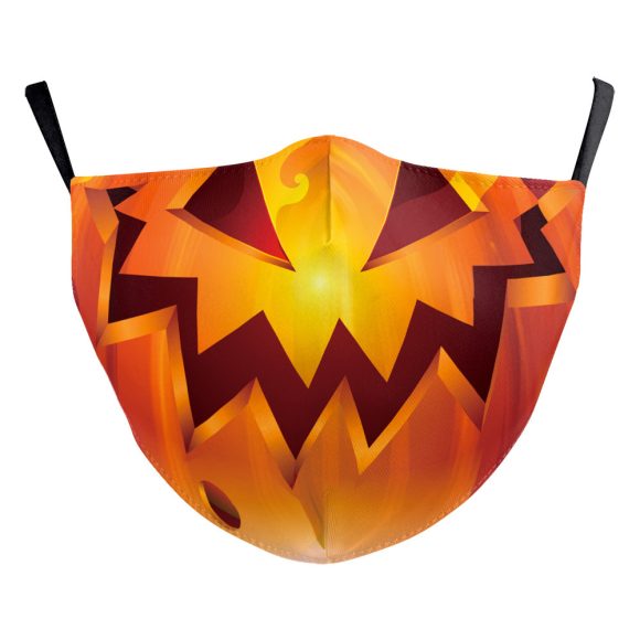 Digital Printing Halloween Funny Face Skull Double-layer Mask - Image 5