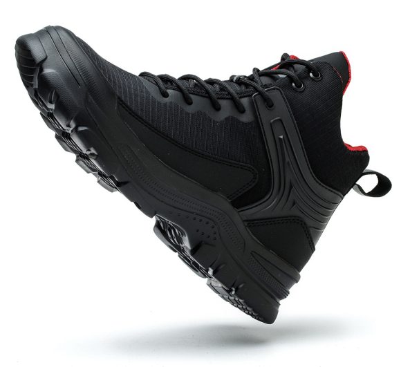 Men's Comfortable Breathable Anti-smashing And Anti-penetration Waterproof Work Shoes - Image 3