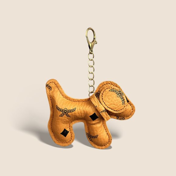 Creative Bowknot Cotton-filled Dog Women's Backpack Pendant