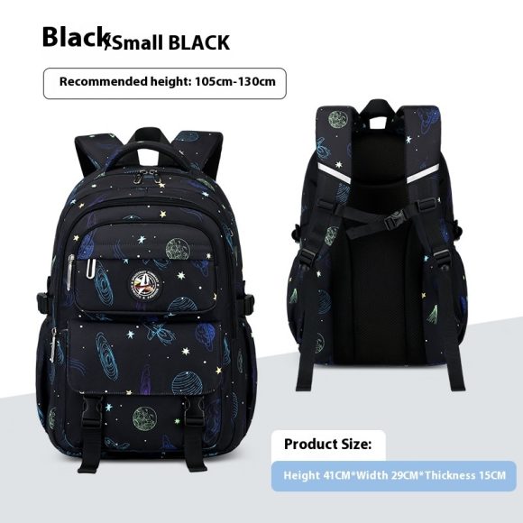 Primary School Student Starry Sky Leisure Schoolbag Junior High School Student Backpack - Image 4