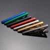 Vacuum Plated Brushed Glossy Tie Clip