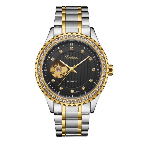 Double Hollow Mechanical Watch Diamond High-end Men - Image 4