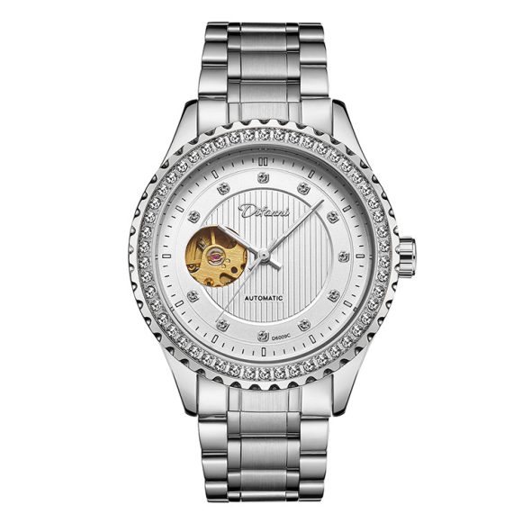 Double Hollow Mechanical Watch Diamond High-end Men - Image 5