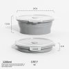 Travel Outdoor Silicone Folding Lunch Box - Image 4