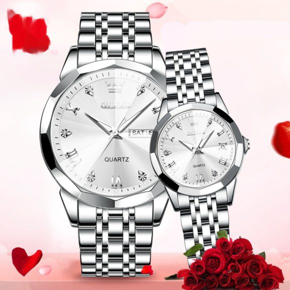 Quartz Watch Valentine's Day Gift Couple Watch Men - Image 3
