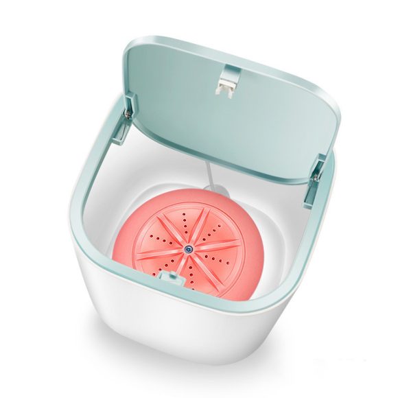 Household Small Laundry Bucket Mini Turbo Table Washing Machine Student Dormitory Underwear Socks Washer - Image 2