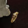 Women's Gold-plated Antique Hollow Ring - Image 2