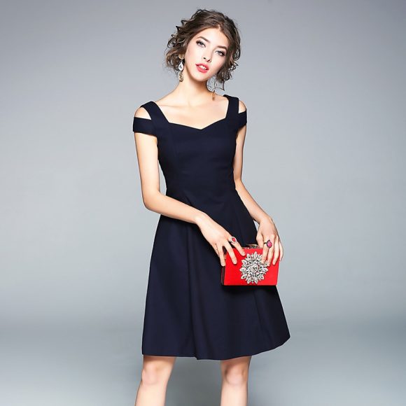 Summer off shoulder dress - Image 3