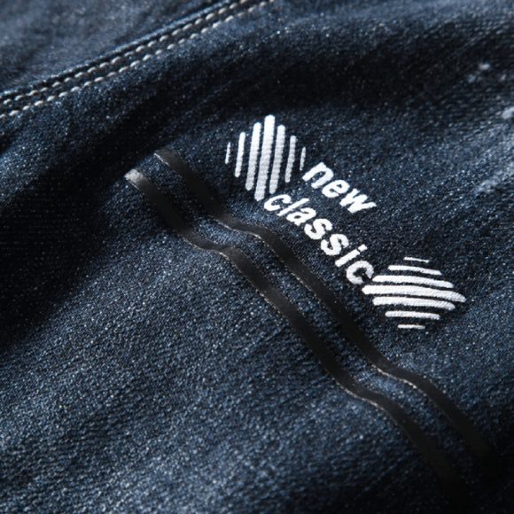 Printed vest casual denim - Image 2
