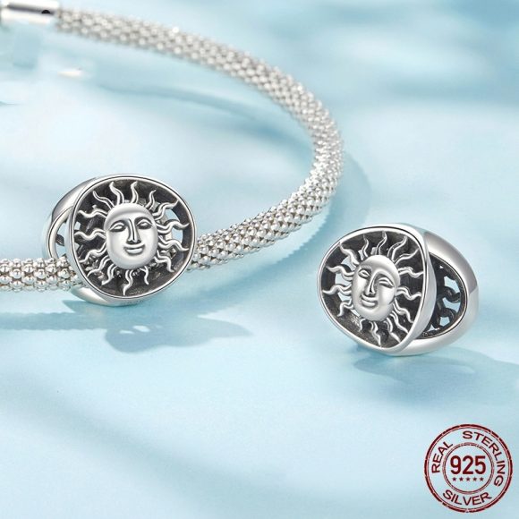 Hollow Apollo Guard Beaded S925 Sterling Silver - Image 3