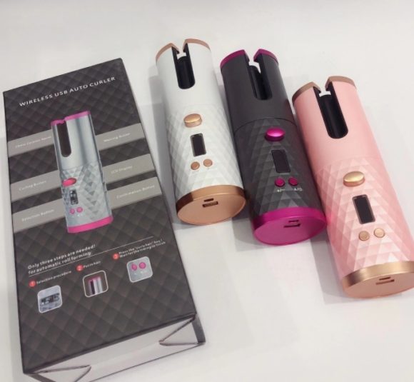 Portable Automatic Wireless Usb Charging Mini Curling Iron - Image 8
