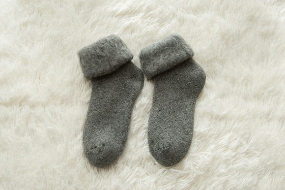 Winter Thick Wool Lined Warm Stockings - Image 4