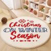 Round Carpet Bedroom Children's Room Living Room Carpet Cashmere-like Floor Mat Crawling Blanket - Image 5