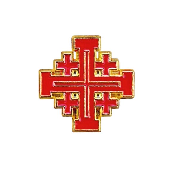 Blessing Brooch Badge Jerusalem Cross - Image 4