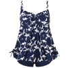 Big Plus Size Sexy Women Swimwear 2 Piece Swim Bathing Suit - Image 2