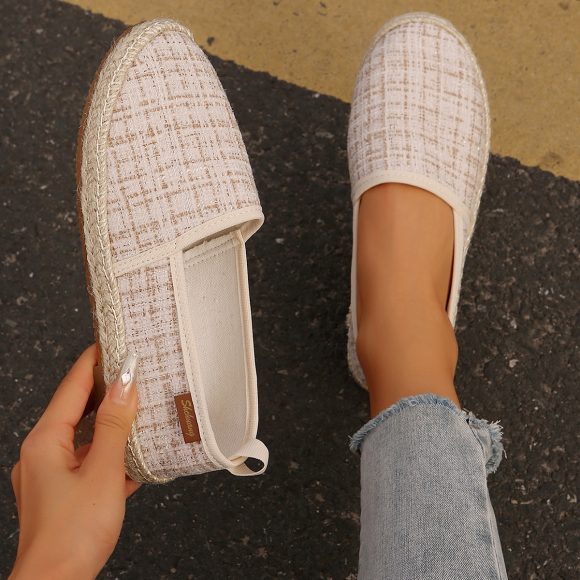 Simple Comfort And Casual Rope Bottom Fisherman Shoes - Image 4