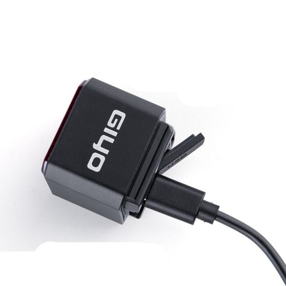 GIYO Bicycle Smart Brake Charging Glare Taillight - Image 3