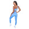 Women's High Elastic Sling Sleeveless Yoga Clothes Fitness Suit - Image 3