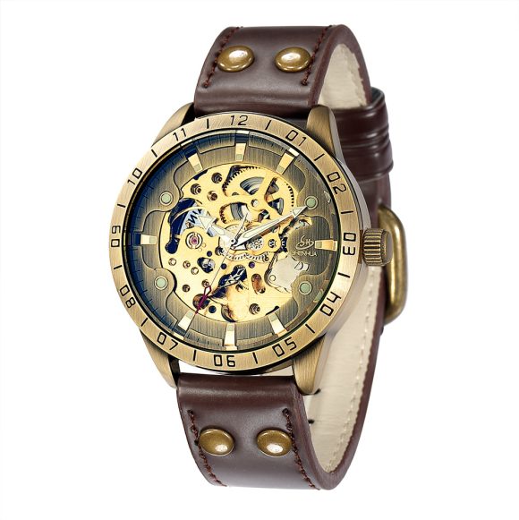 Men's Automatic Mechanical Watch Double-sided Hollow - Image 5