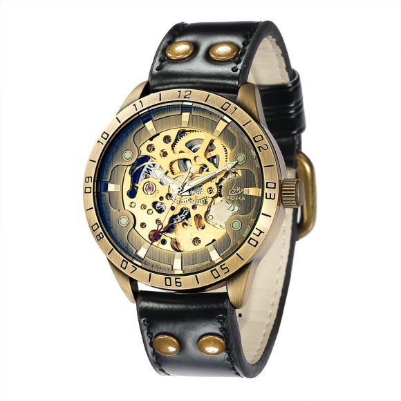 Men's Automatic Mechanical Watch Double-sided Hollow - Image 4