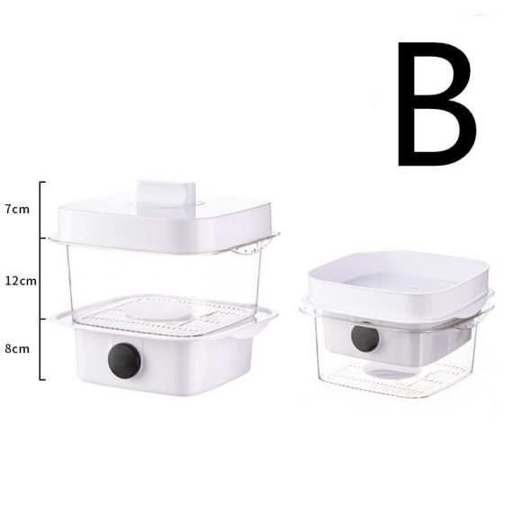 Multi-layer Dish Cover Heat Preservation Kitchen Cover Dining Table Leftover Storage Box Transparent Stack Cooking Hood Steamer - Image 2