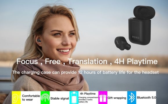Smart Bluetooth Translation Headphones Instant Wireless Headset Language - Image 6