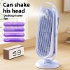 Shaking Head Spray Desktop Office USB Tower Fan Household Large Wind Humidifier Fan - Image 7