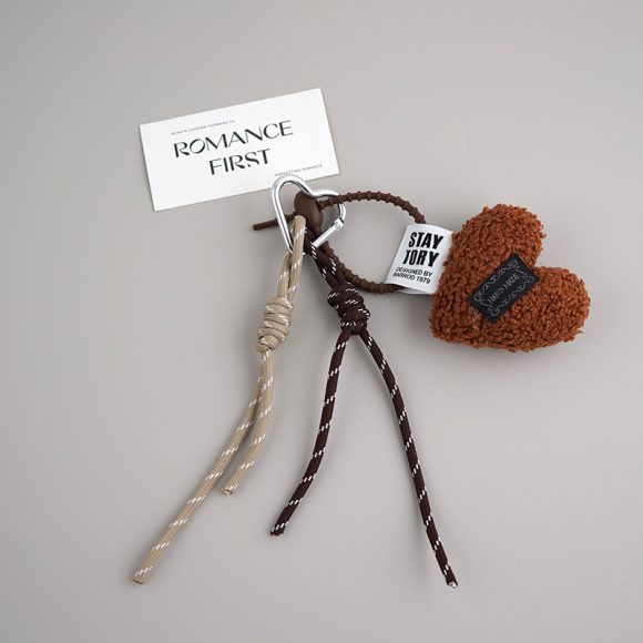 Lamb Hair Love Bowknot Bag Package Pendant Plush Lanyard - Image 6